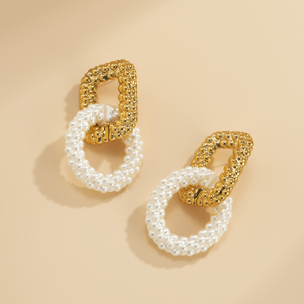 Chunky Gold Earrings for Modern Elegant Women