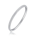 925 Sterling Silver Moissanite Bracelet | Luxe Sparkle