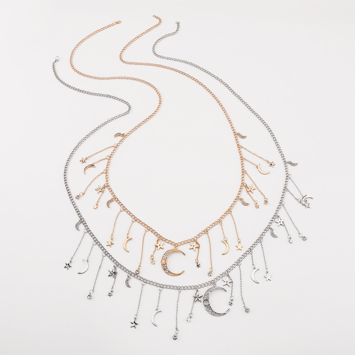 Celestial Dance | Star Moon Waist Chain