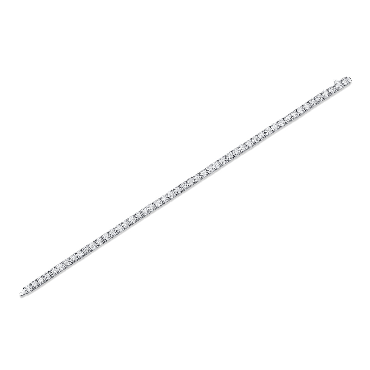 Moissanite Tennis Bracelet | 0.1ct S925 Sterling Silver | Luvia