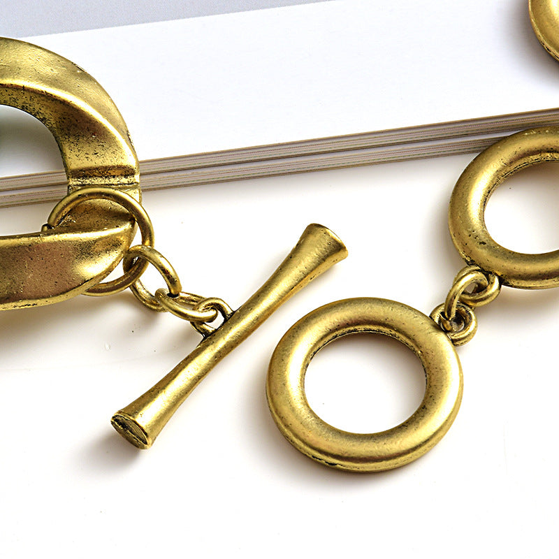Fashion Necklace Metal Acrylic Female Accessory
