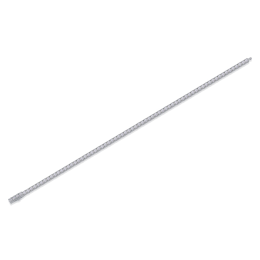 925 Sterling Silver Minimal Bracelet for Women – Elegant Lightweight Jewelry