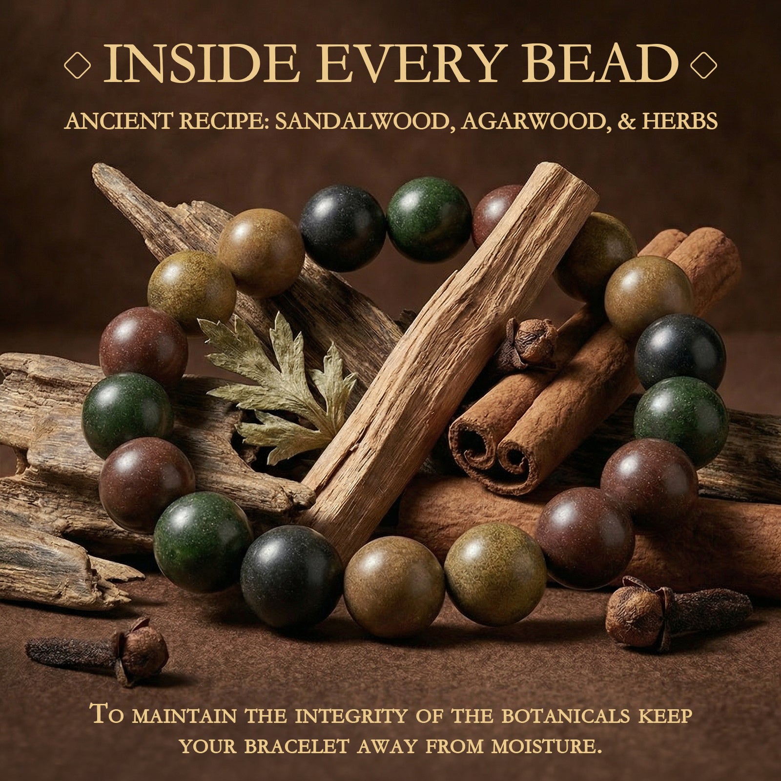 Serenity Beads | Vintage Aromatherapy Bracelet