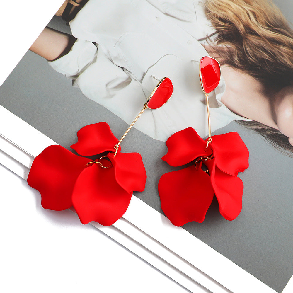 Floral Statement Earrings | Elegant Bohemian Jewelry | Luvia
