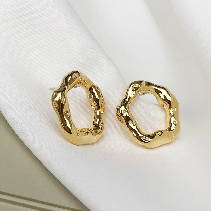 French Vintage Geometric Ring | Parisian Chic