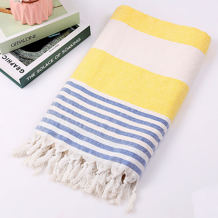 Coastal Stripes | Cotton Beach Towel
