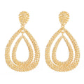 Geometric Statement Earrings