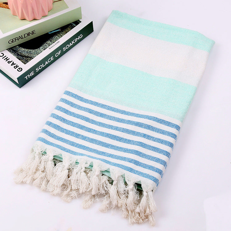 Coastal Stripes | Cotton Beach Towel