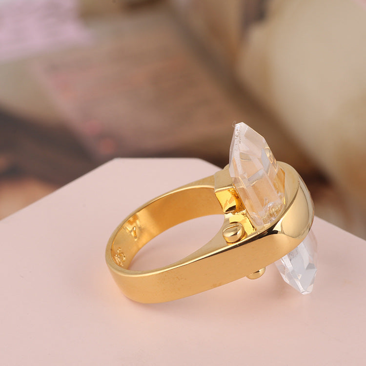 Mystic Earth | Natural Stone Bohemian Ring