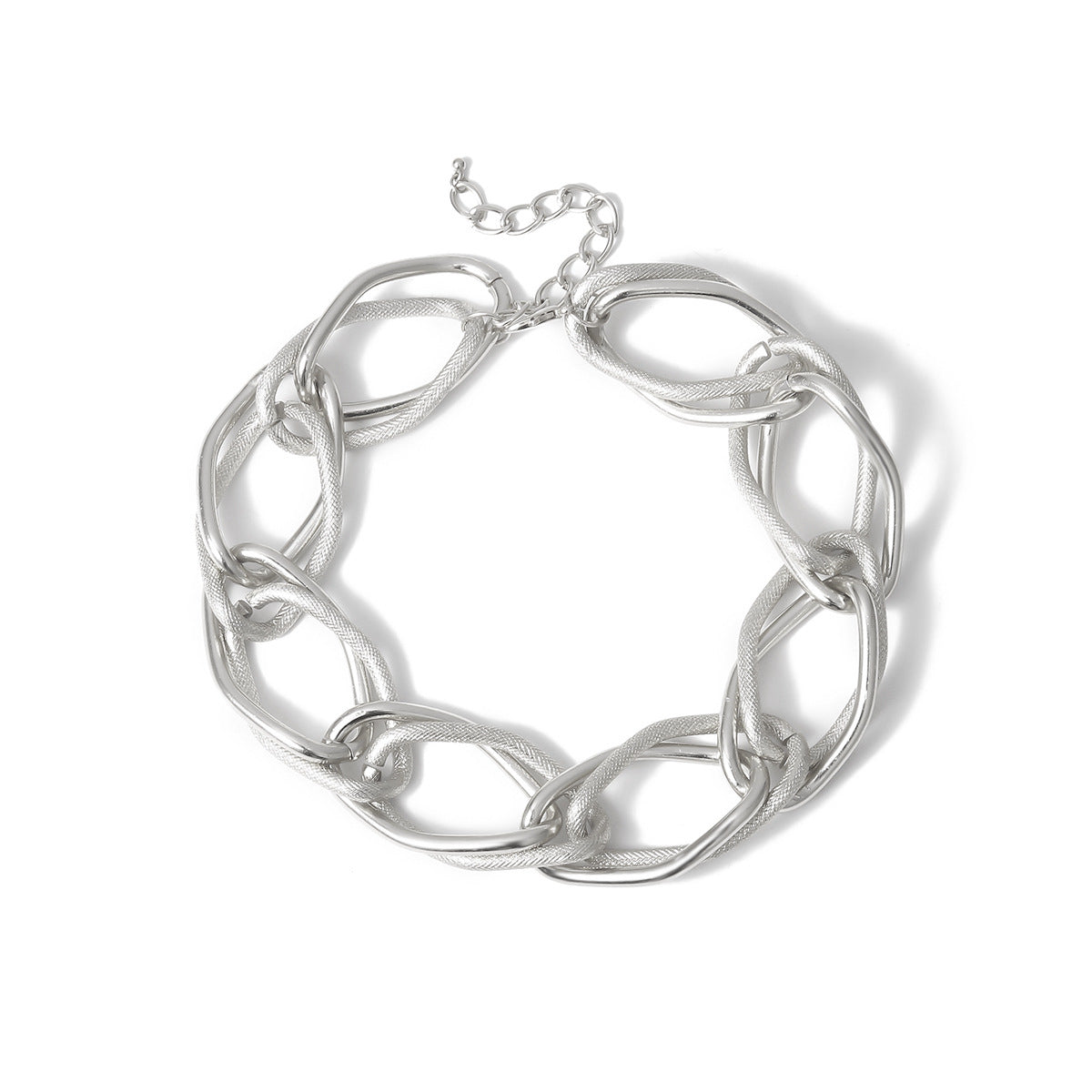 Oversized Chunky Chain Necklace for Women | Bold Gold & Silver Statement Choker