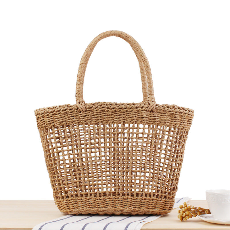 Summer Escape | Hollow Weave Straw Bag