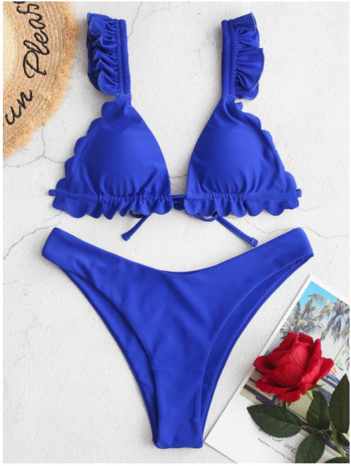Lace Triangle | Adjustable Bikini Top