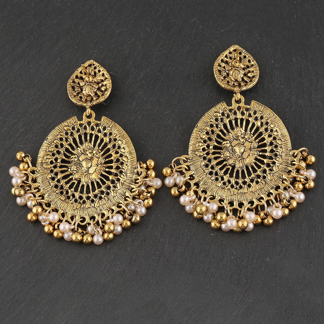 Bohemian Bells | Beaded Drop Earrings