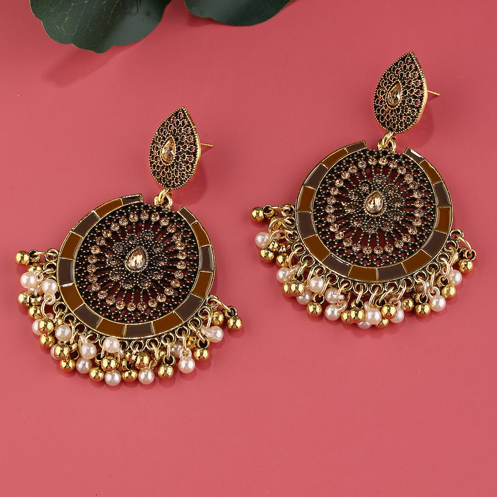 Bohemian Bells | Beaded Drop Earrings