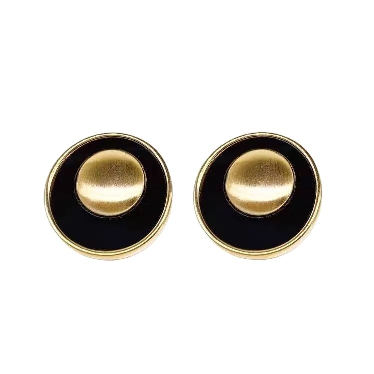 Parisian Charm | Round Statement Earrings
