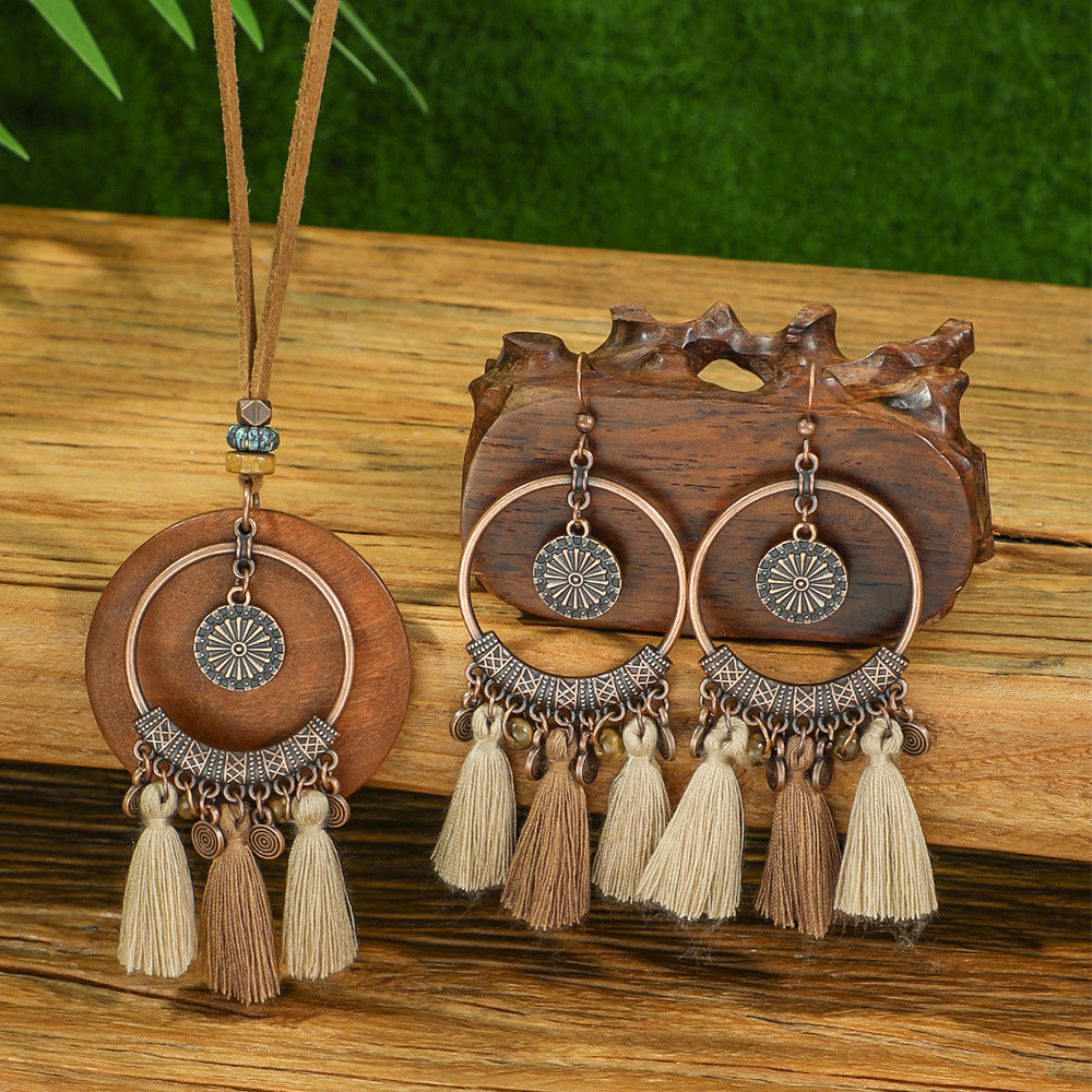 Vintage Bloom | Retro Floral Jewelry Set