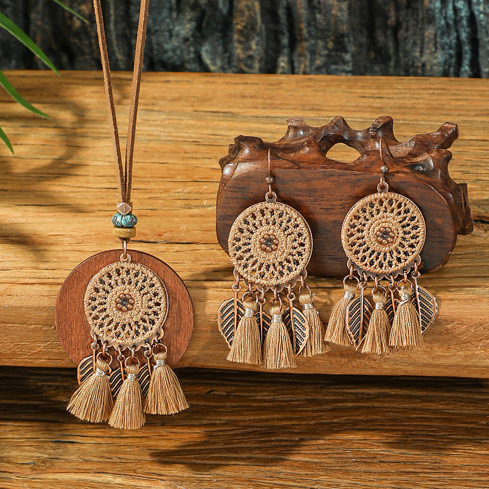 Vintage Bloom | Retro Floral Jewelry Set