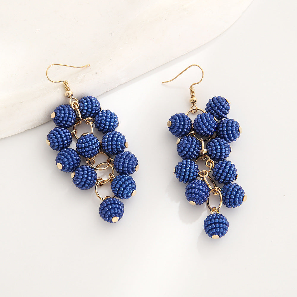 Best Friend Summer Earrings – Bold Color Statement Jewelry for Beach Style