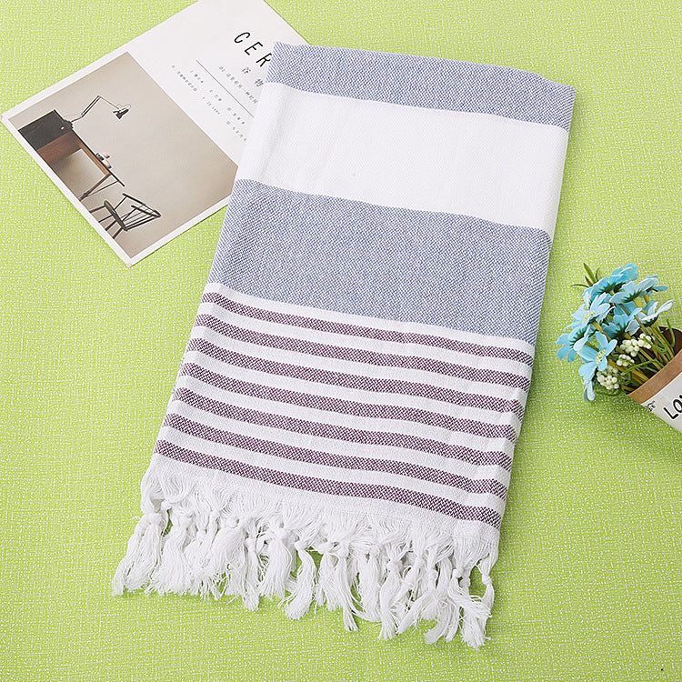 Coastal Stripes | Cotton Beach Towel