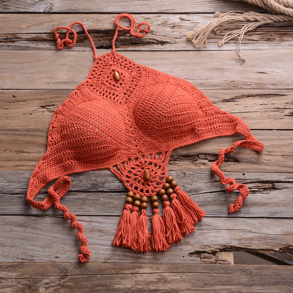 Fringed bohemian swimsuit