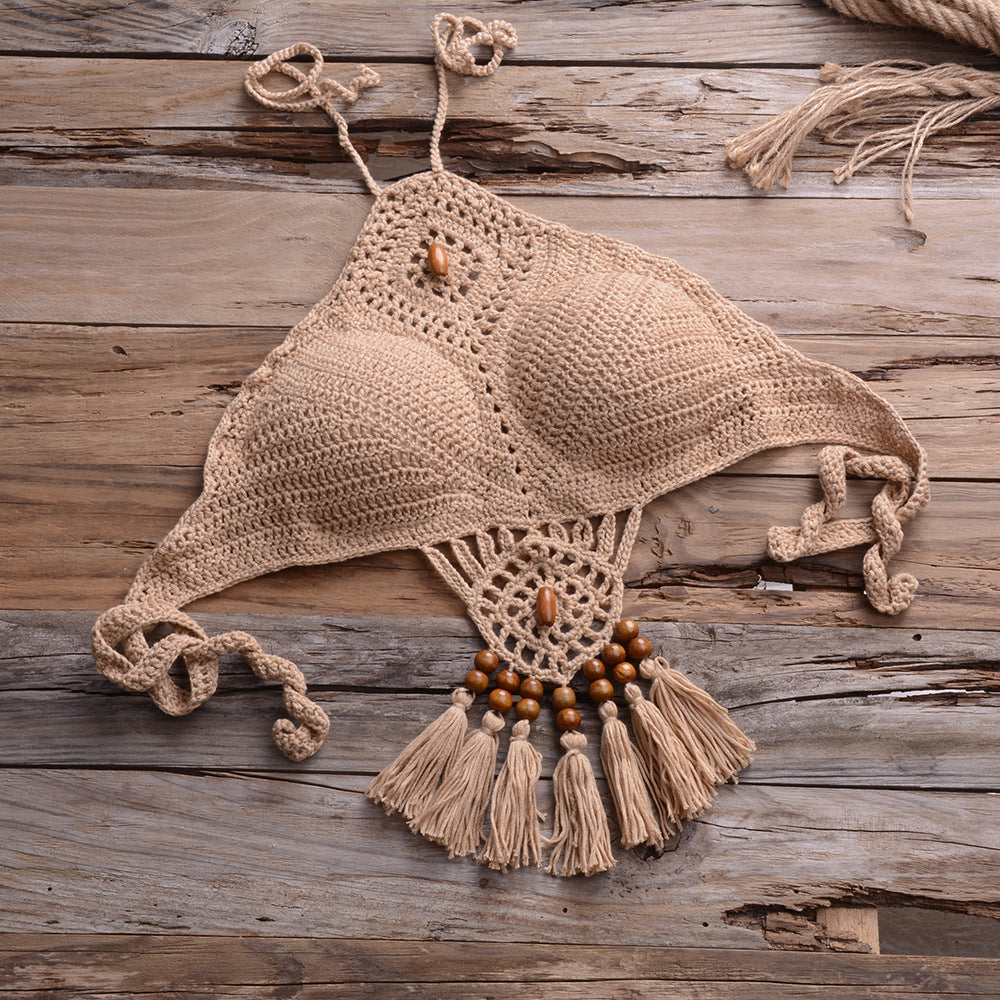 Fringed bohemian swimsuit
