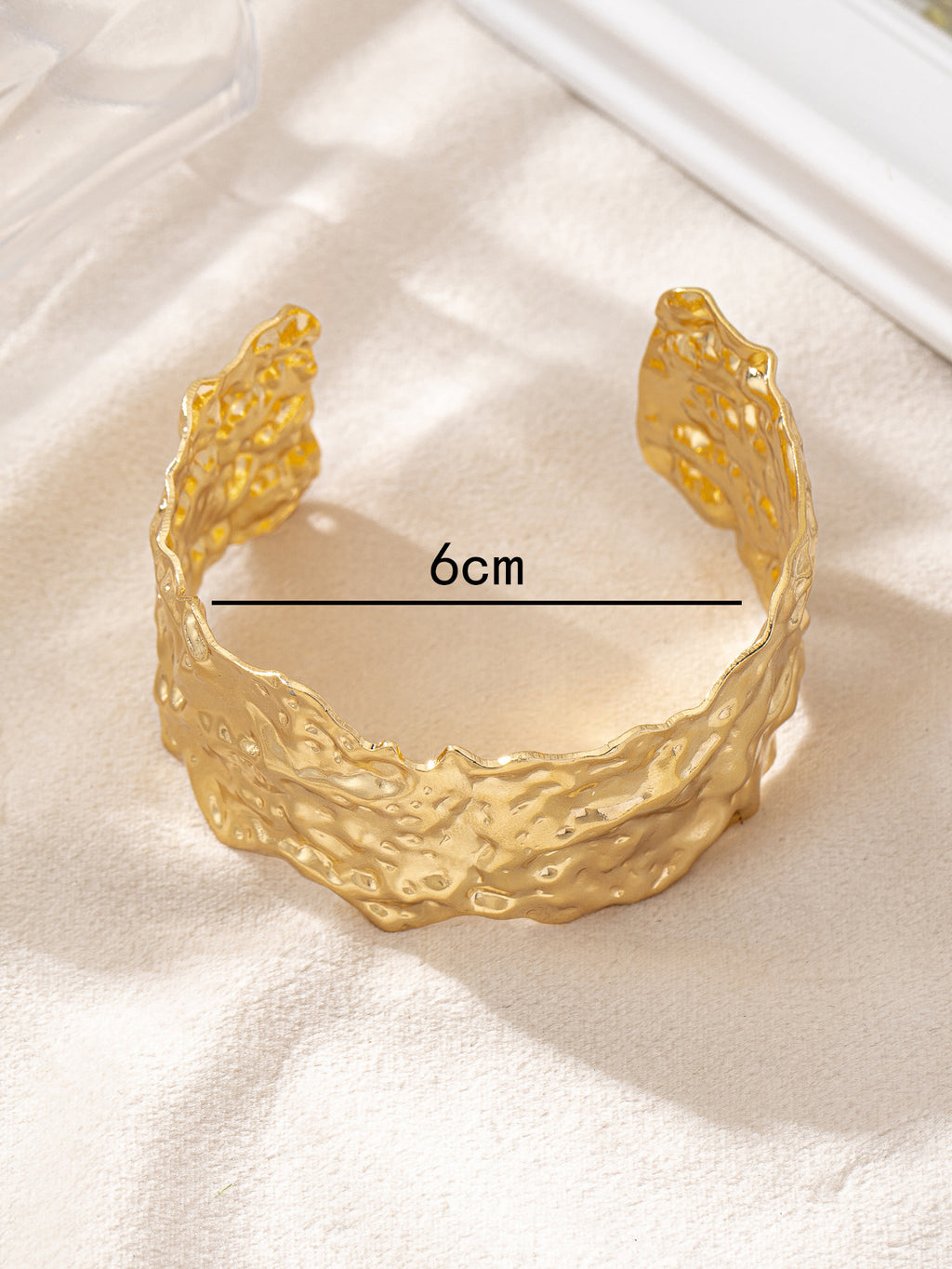 Golden Flow | 18K Gold Plated Cuff Bracelet