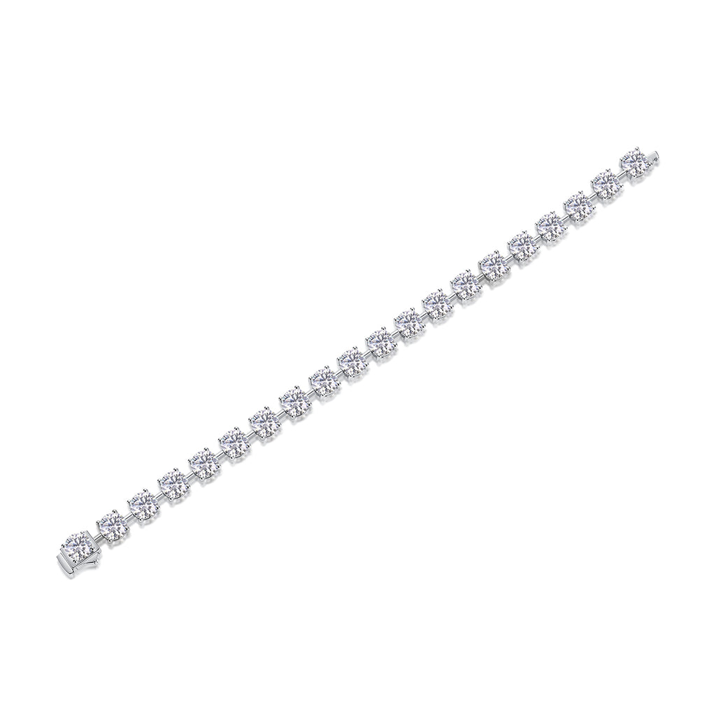 Radiance Moissanite Bracelet | S925 Sterling Silver