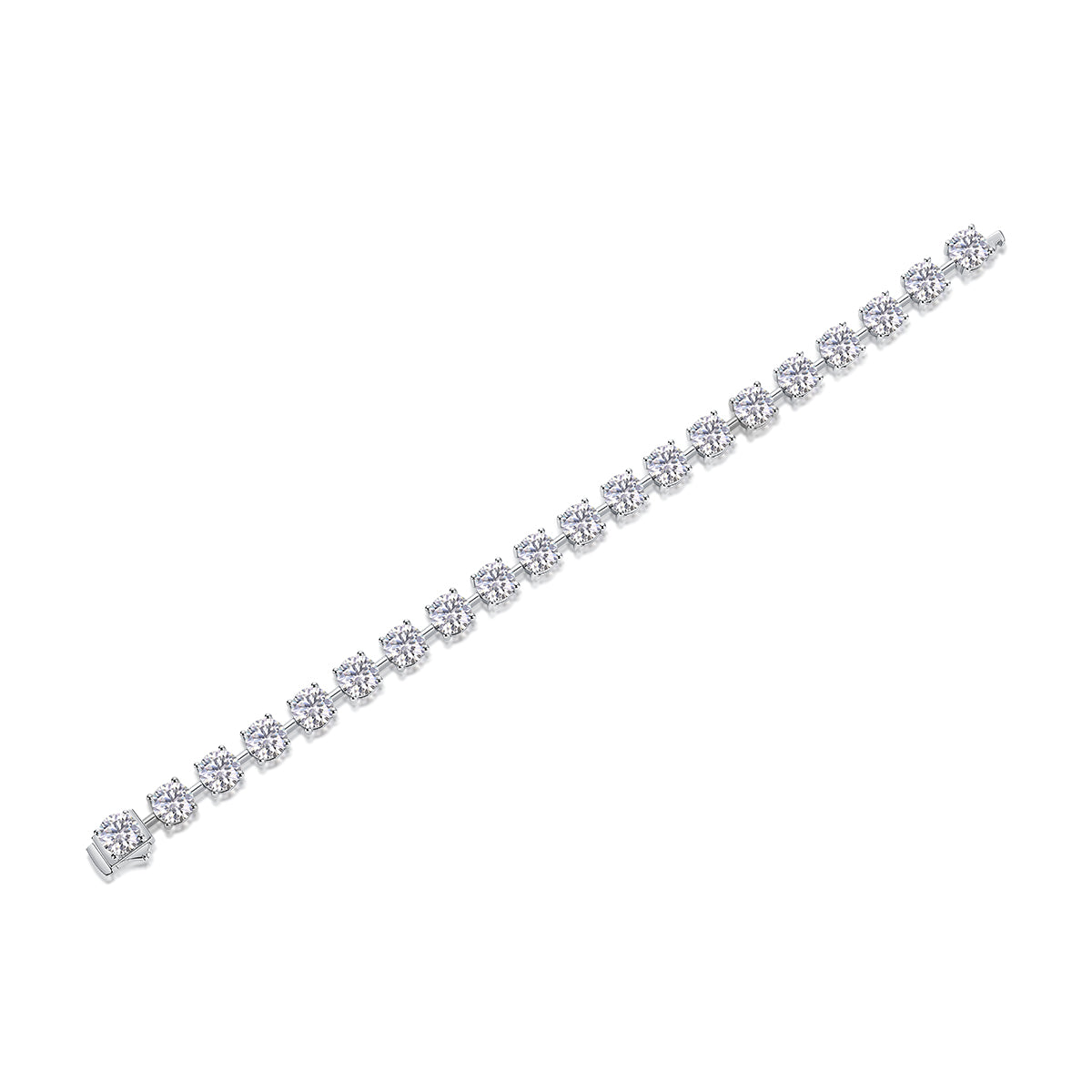 Radiance Moissanite Bracelet | S925 Sterling Silver