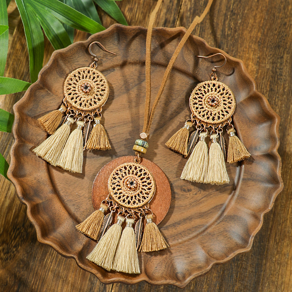 Vintage Bloom | Retro Floral Jewelry Set