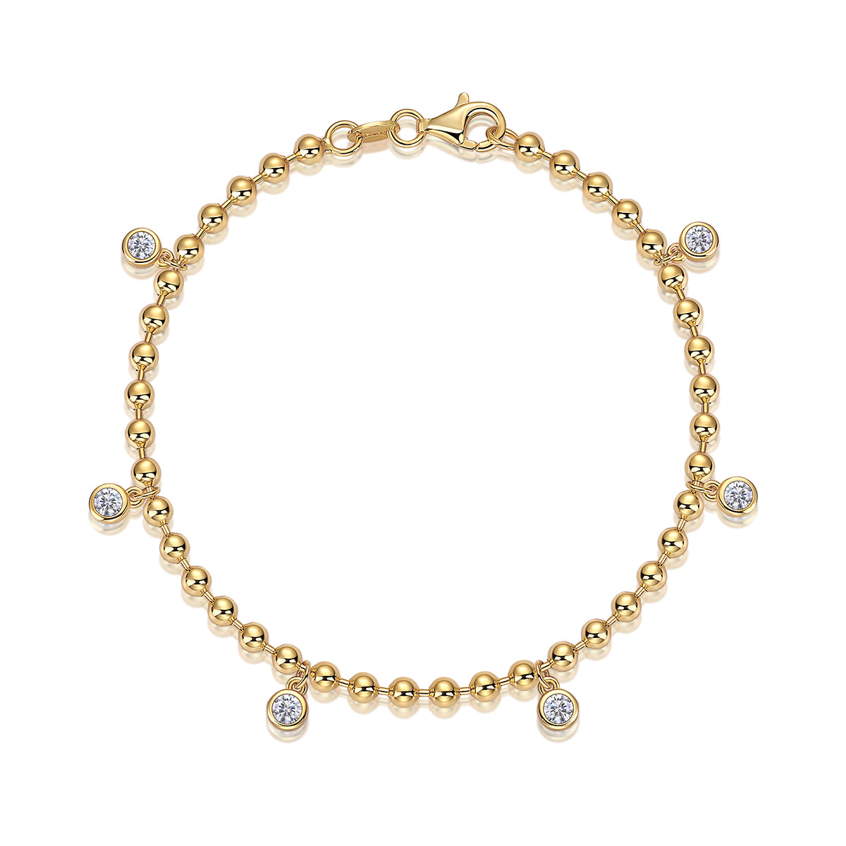 Moissanite Tennis Bracelet | S925 Sterling Silver | Luvia