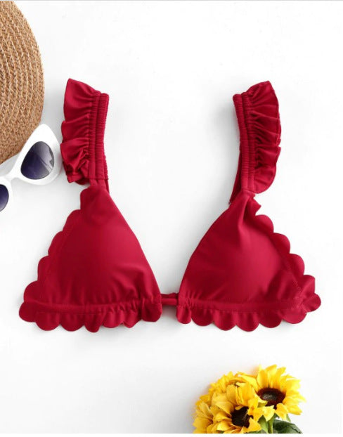 Lace Triangle | Adjustable Bikini Top