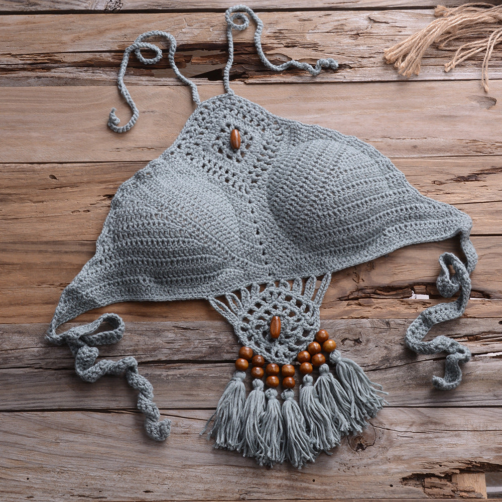 Fringed bohemian swimsuit