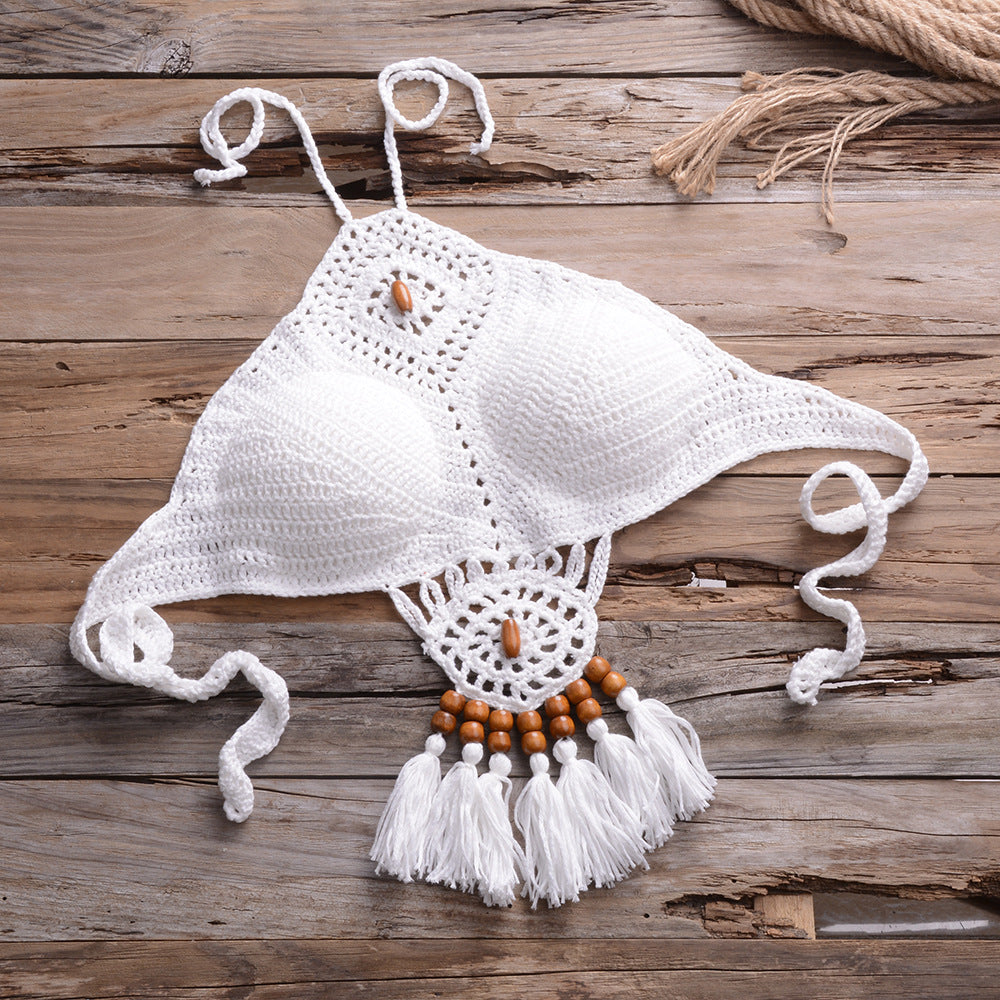Fringed bohemian swimsuit