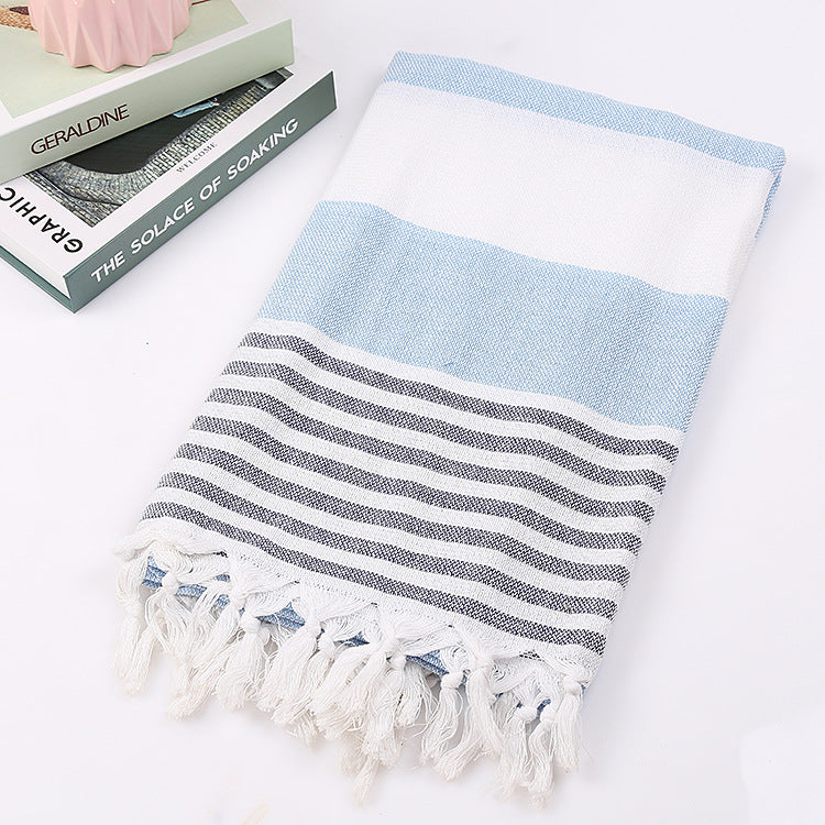 Coastal Stripes | Cotton Beach Towel