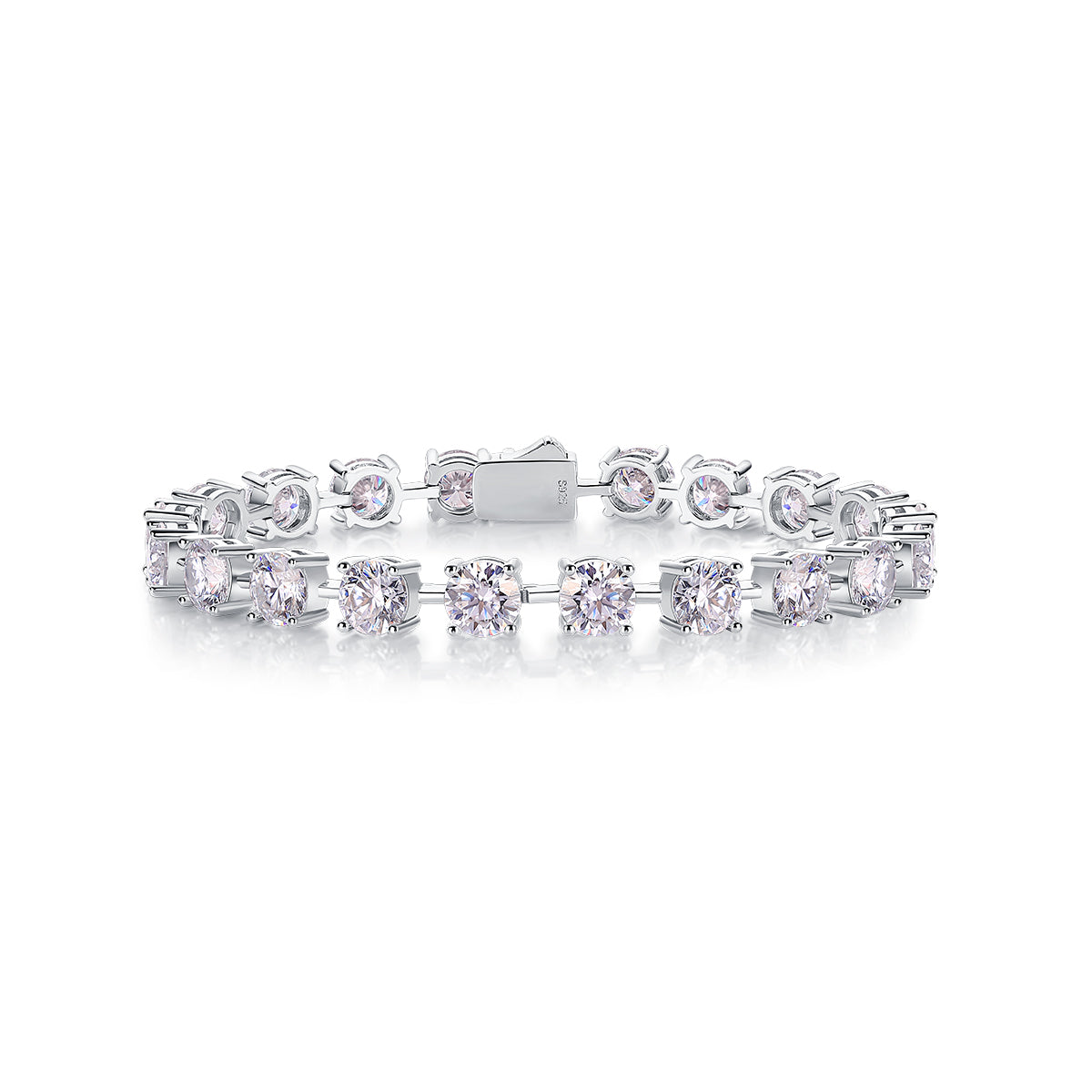 Radiance Moissanite Bracelet | S925 Sterling Silver
