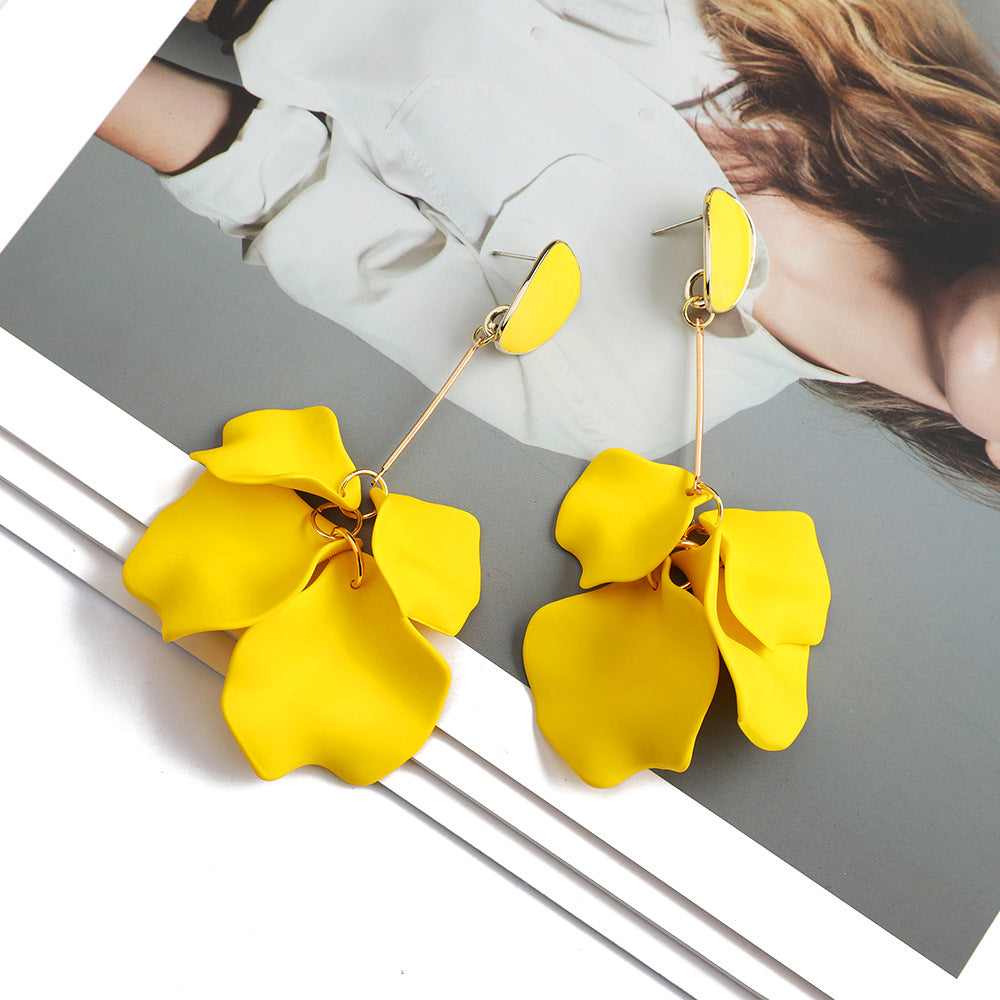 Floral Statement Earrings | Elegant Bohemian Jewelry | Luvia