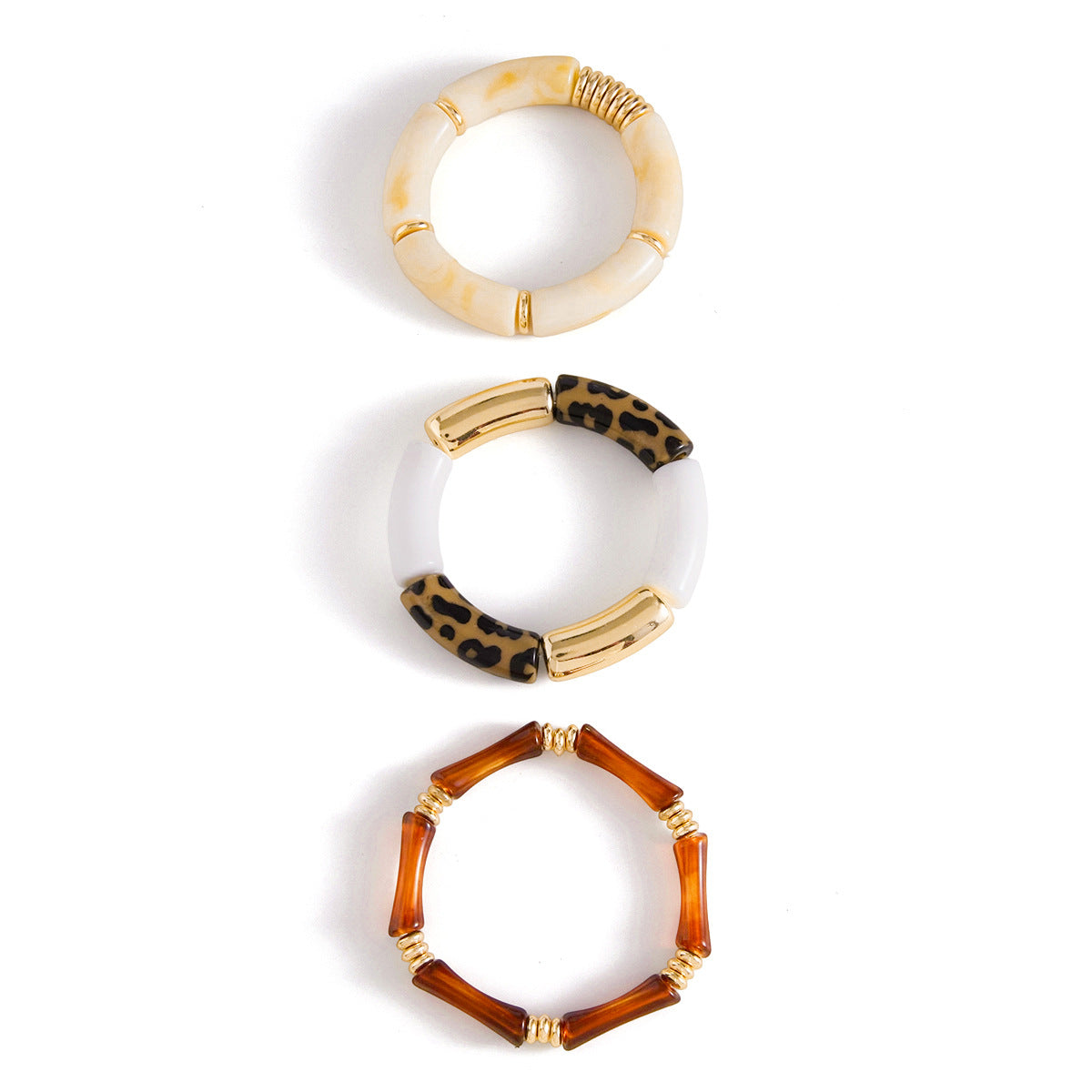 Luxury Stainless Steel Bracelet Set for Women – 2-Piece Retro Classic Bangle