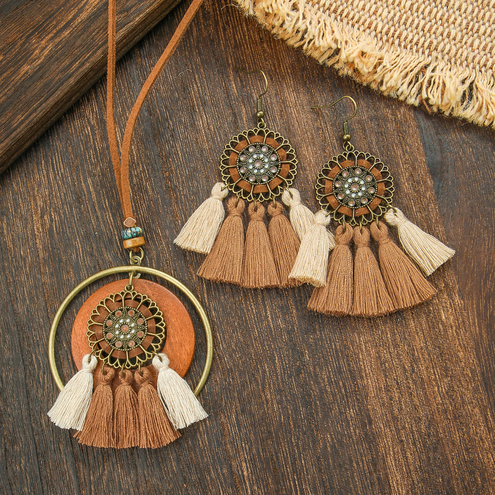 Vintage Bloom | Retro Floral Jewelry Set