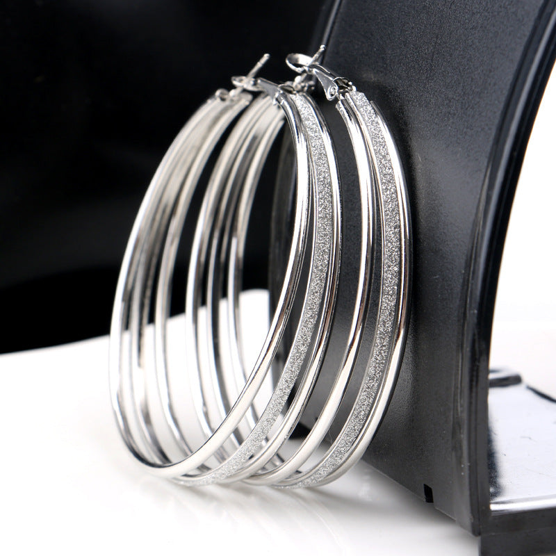 Cascade Elegance | Layered Statement Earrings