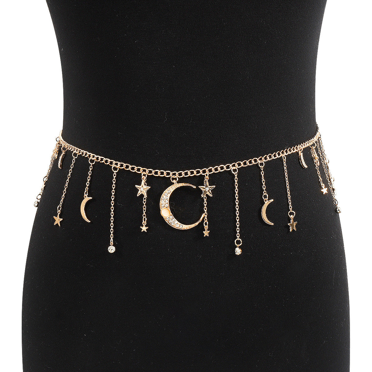 Celestial Dance | Star Moon Waist Chain
