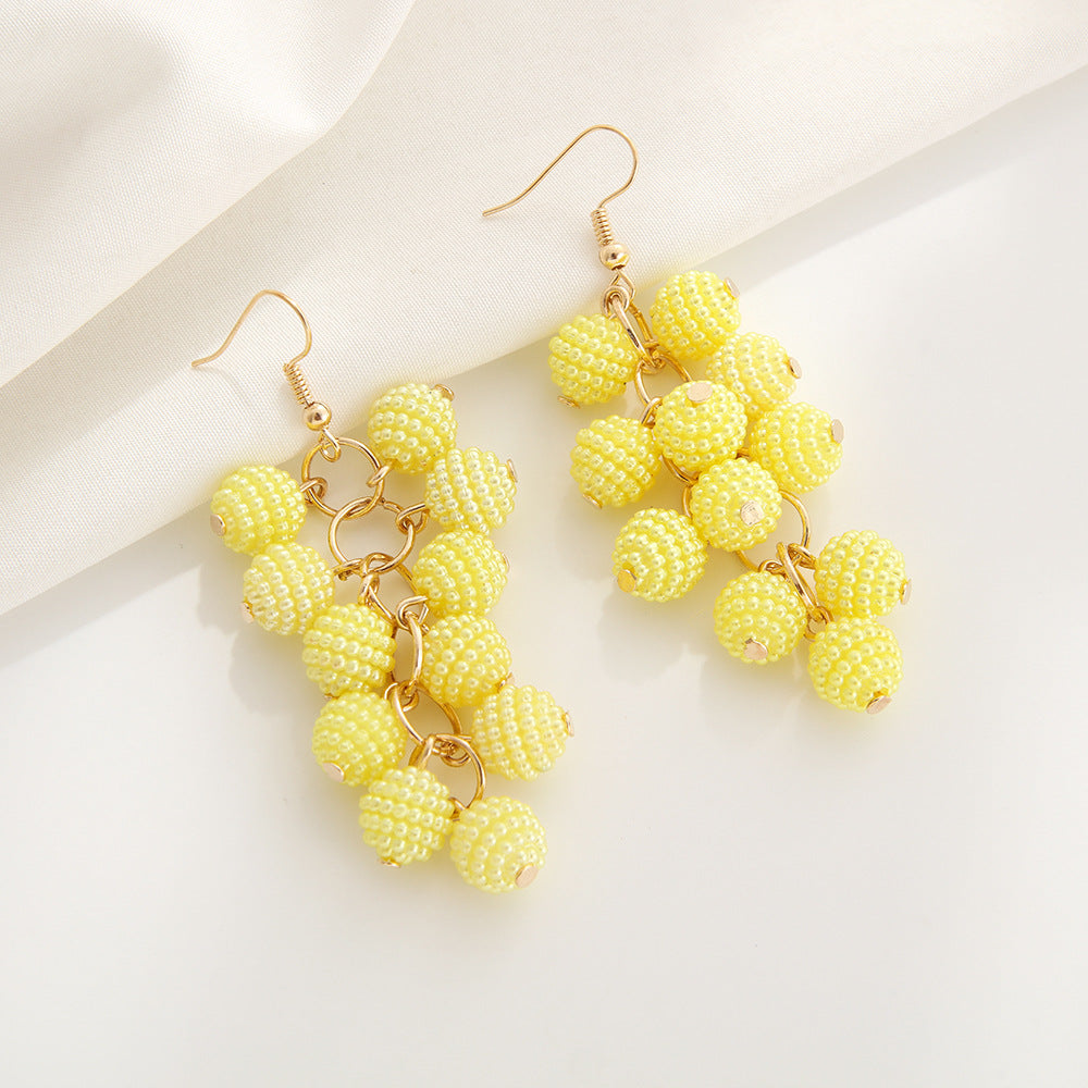 Best Friend Summer Earrings – Bold Color Statement Jewelry for Beach Style