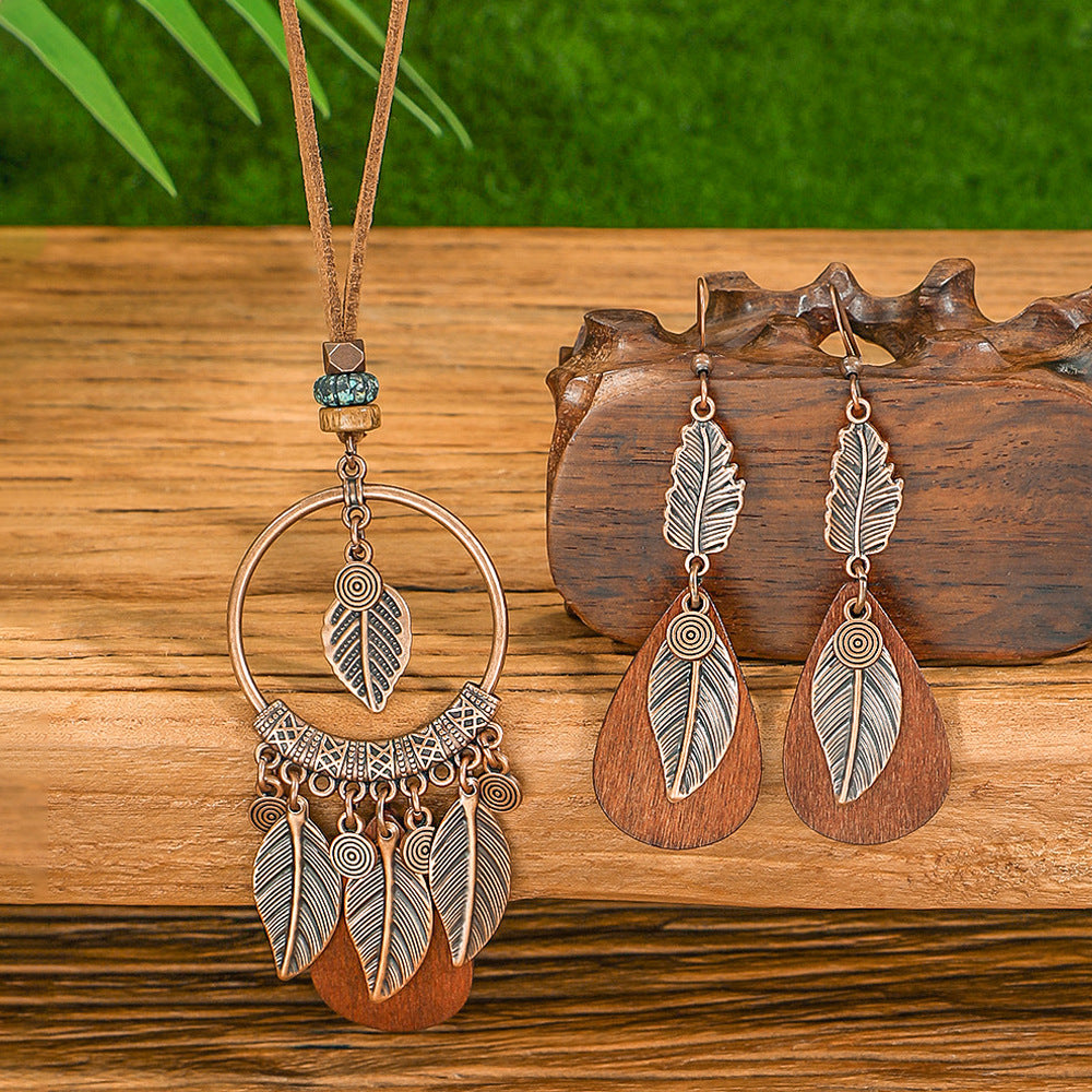 Vintage Bloom | Retro Floral Jewelry Set