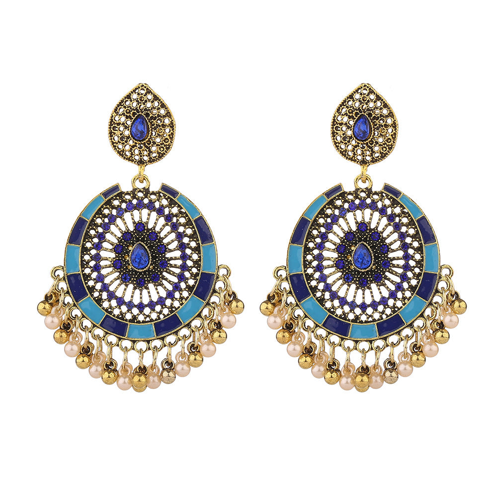 Bohemian Bells | Beaded Drop Earrings
