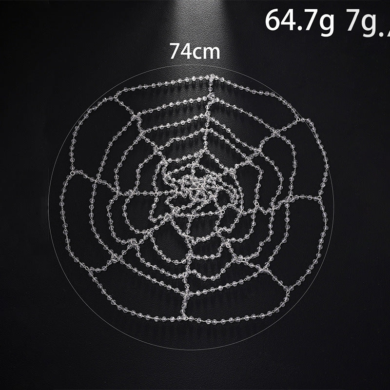 Luxury Crystal Hair Chain for Women – Bridal Headpiece | Elegant Rhinestone Hair Jewelry