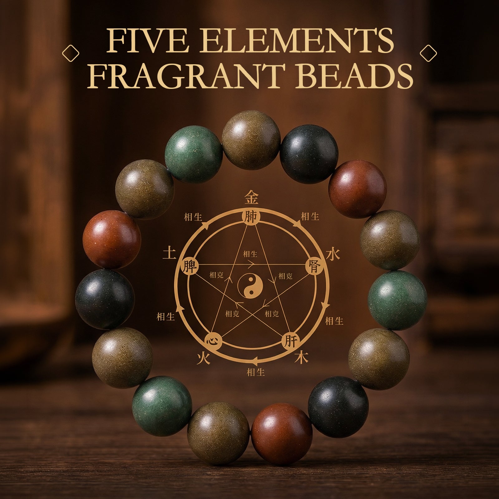 Serenity Beads | Vintage Aromatherapy Bracelet