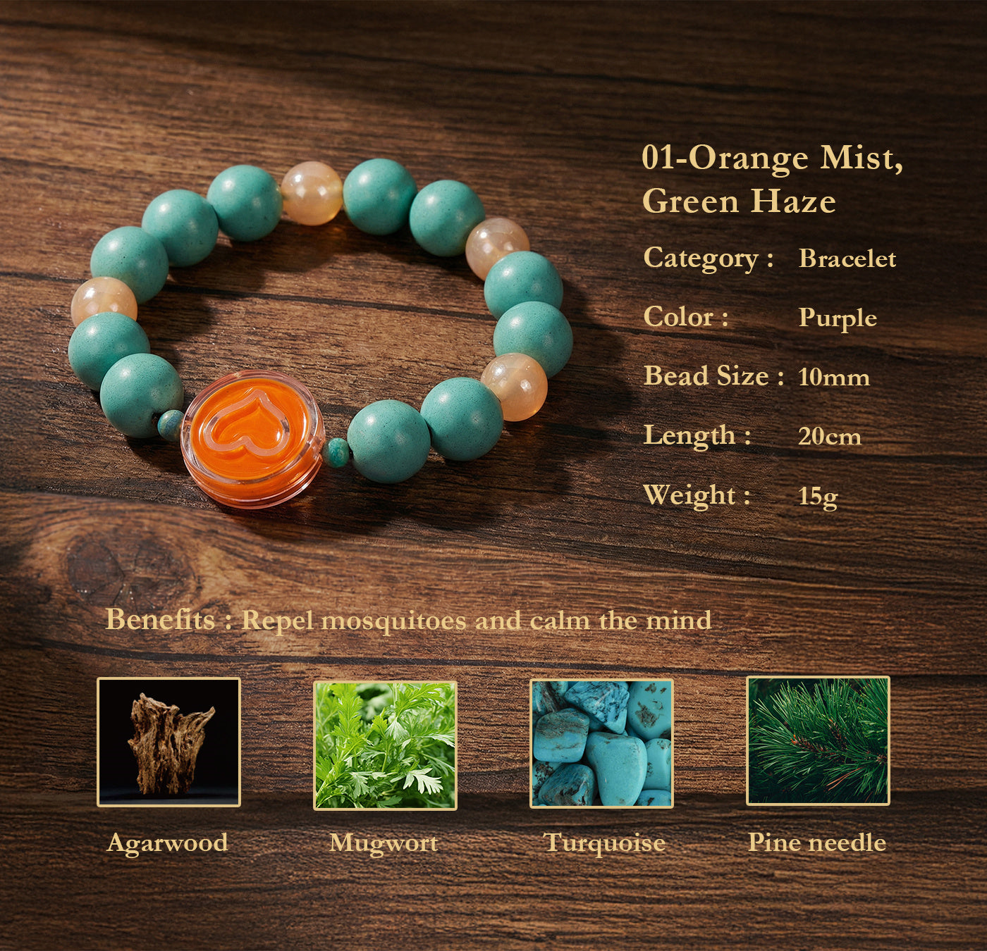 Healing Harmony | Wellness Bead Bracelet