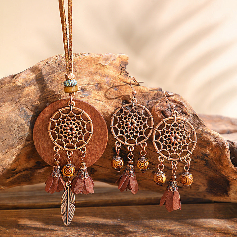 Vintage Bloom | Retro Floral Jewelry Set