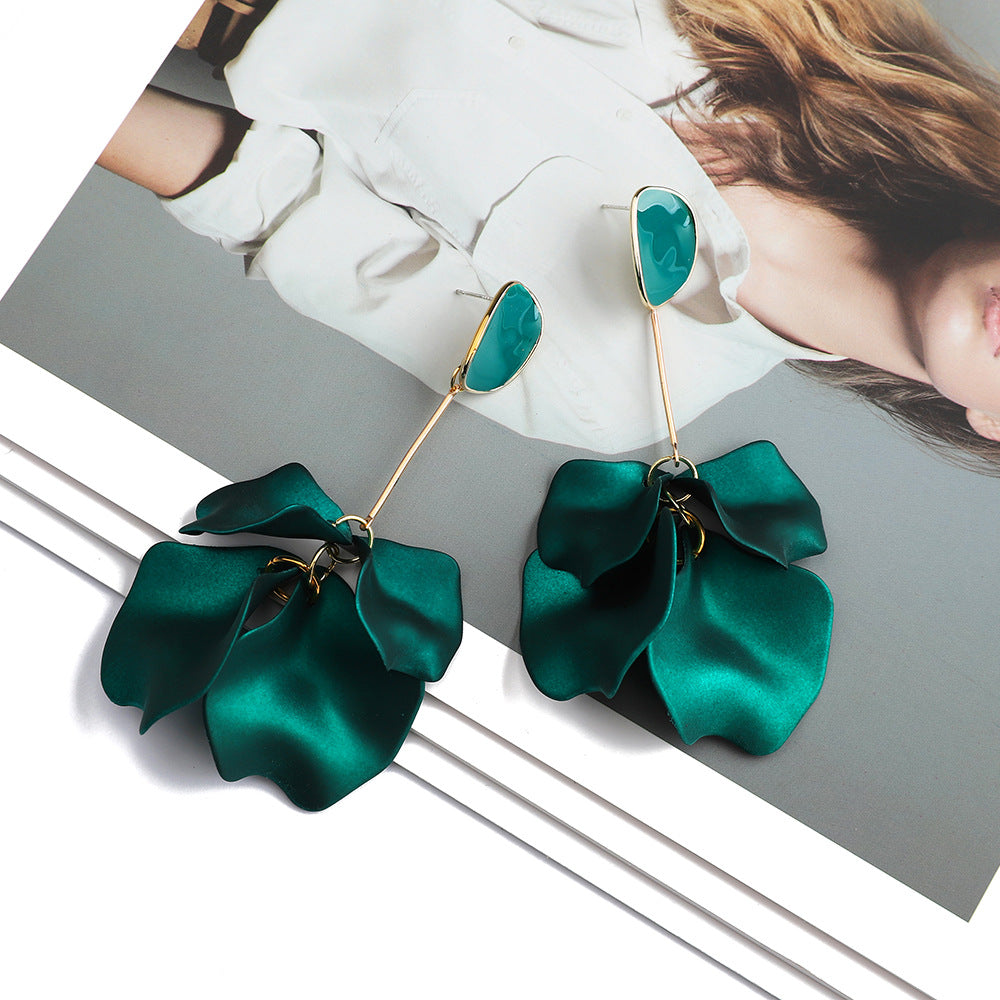 Floral Statement Earrings | Elegant Bohemian Jewelry | Luvia
