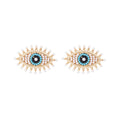 Pearl & Turquoise Gold-Tone Earrings Set | Elegant Statement | Luvia