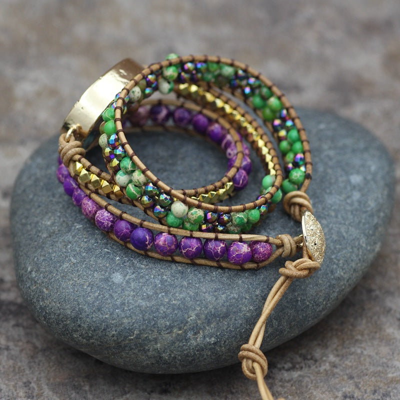 Turquoise Dreams | Layered Bohemian Bracelet